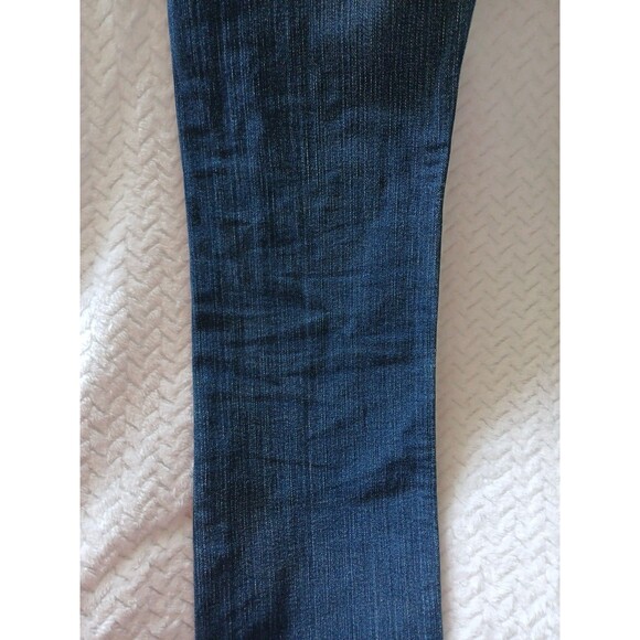 Gap Premium Curvy Straight Women's size 6/28L Dark Wash Blue Denim jeans - Picture 13 of 16